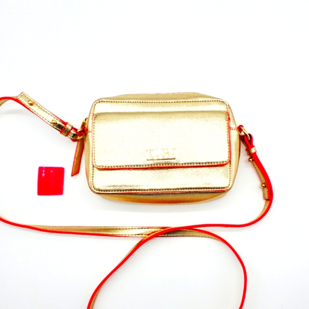 Lilly Pulitzer NWT crossbody gold purse